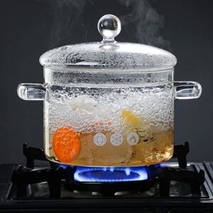 Glass Cooking Pot